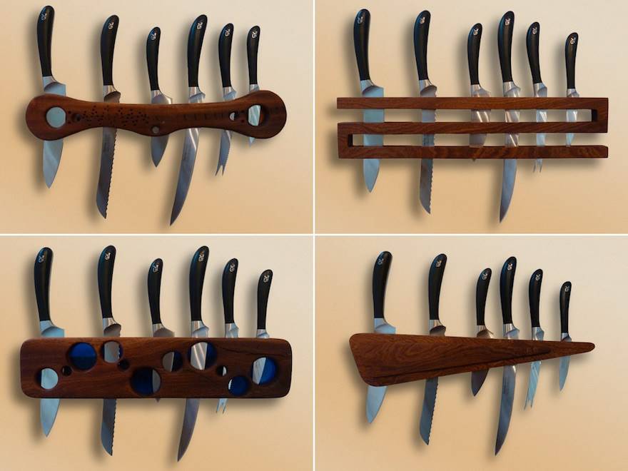 Нужные идеи: как сделать подставку для ножей своими руками