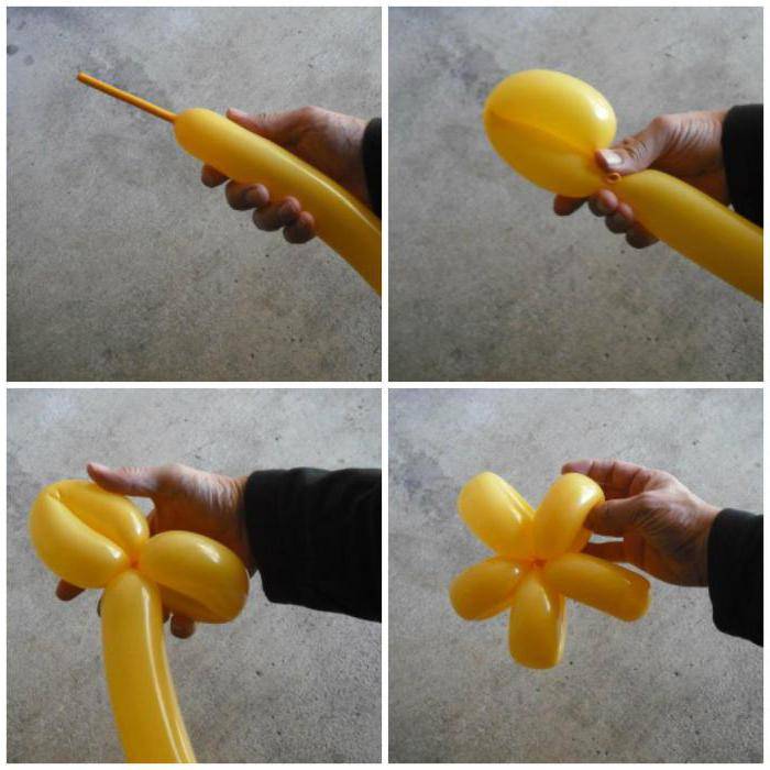 Как сделать животных из шарика. как сделать цветок из шарика на праздник для детей и взрослых.