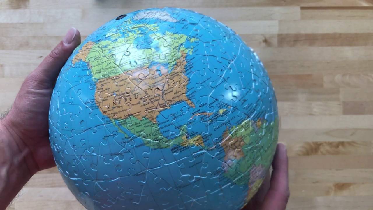 Как сделать из пластилина модель земного шара