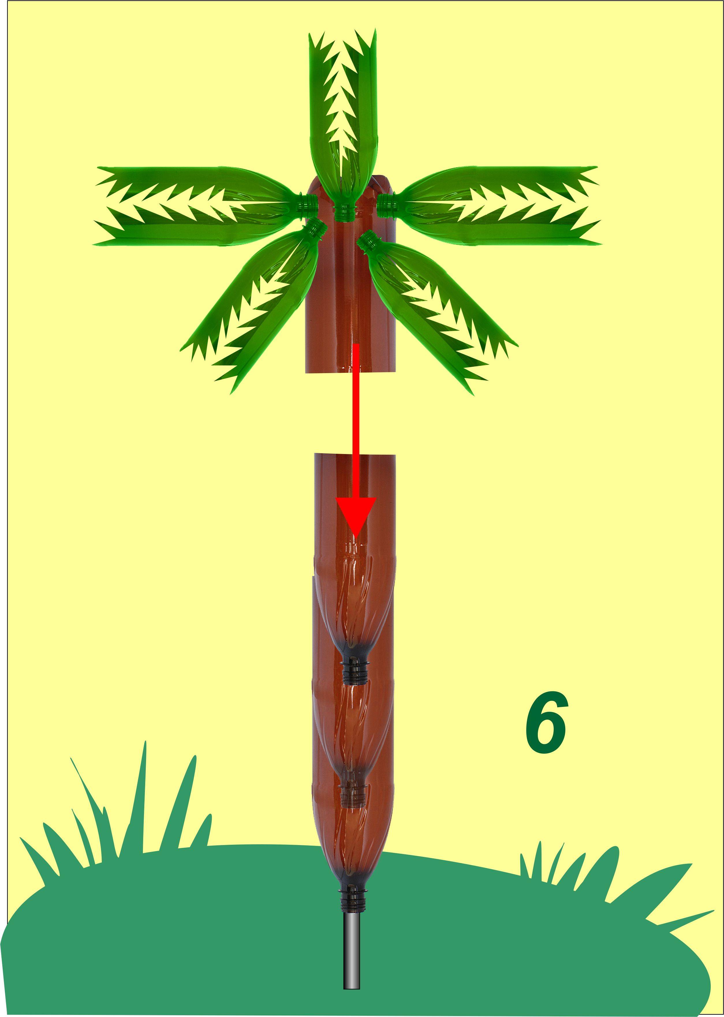 Листья пальмы из пластиковых бутылок. пальма из пластиковых бутылок – пошаговая инструкция как сделать искусственное растение (85 фото)