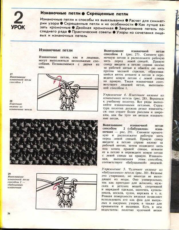 Вязание петли спицами: топ-120 фото с пошаговыми инструкциями по созданию вязаных петель спицами. технологии самостоятельного вязания спицами с простыми схемами