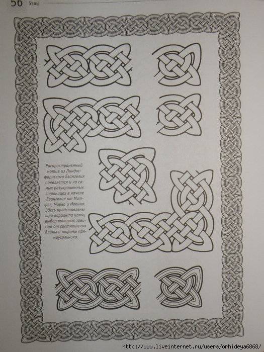 Кельтские узоры и их значение: расшифровка символов