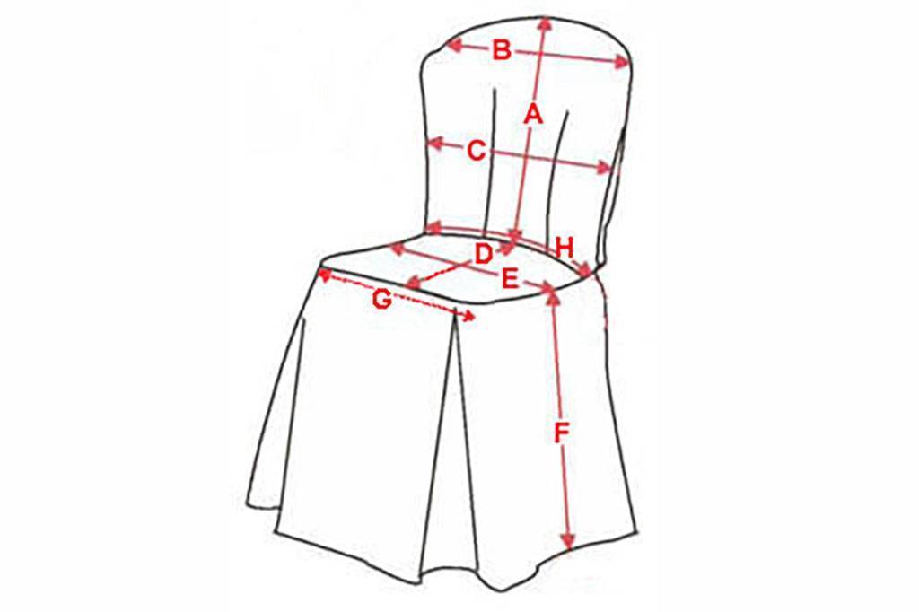 Чехлы на стулья своими руками - фото, выкройки: советы по выбору материала для чехлов и рекомендации по пошиву изделия