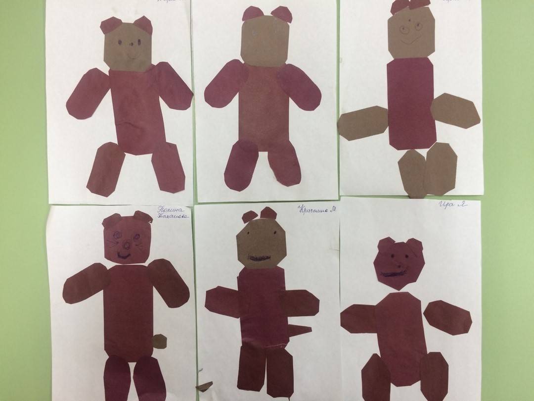 Как сделать медведя из бумаги: схемы детских поделок для складывания и вырезания своими руками