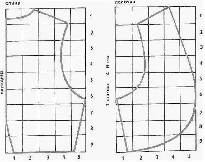 Выкройка жилетки