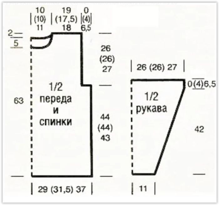 Связать свитер для начинающих спицами 48 50. Выкройка для вязания женского свитера 52 размера. Выкройка вязаной кофты 54 размера спицами схемы. Вязание спицами выкройка для женщин 52 - 54 размер джемпер. Выкройка для вязания женского свитера 60 размера.