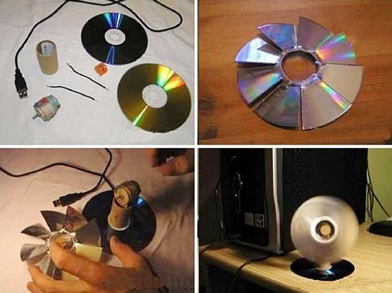 Поделки из дисков своими руками — 105 фото идей лучших поделок и пошаговая инструкция по их изготовлению