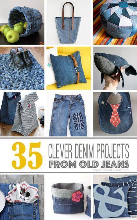 Из старых джинсов своими руками — а ты знала? | мой милый дом - хенд мейд идеи рукоделия и дизайна