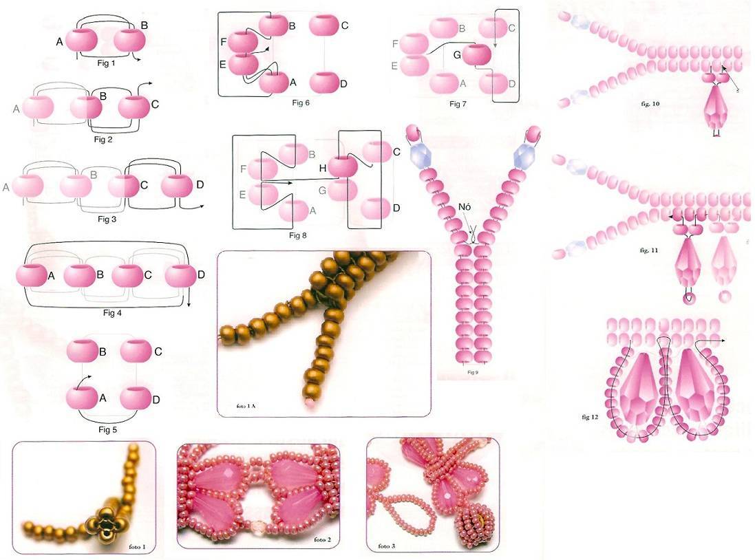Бабочка из бисера: как сплести, схема плетения для начинающих, мастер-класс