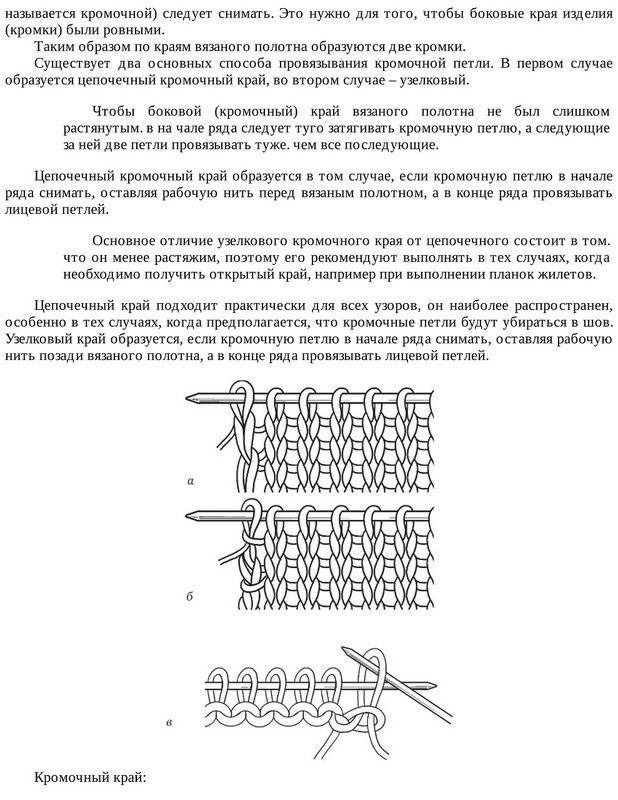Как набрать петли. как начать вязать. кромочная петля. мк видео