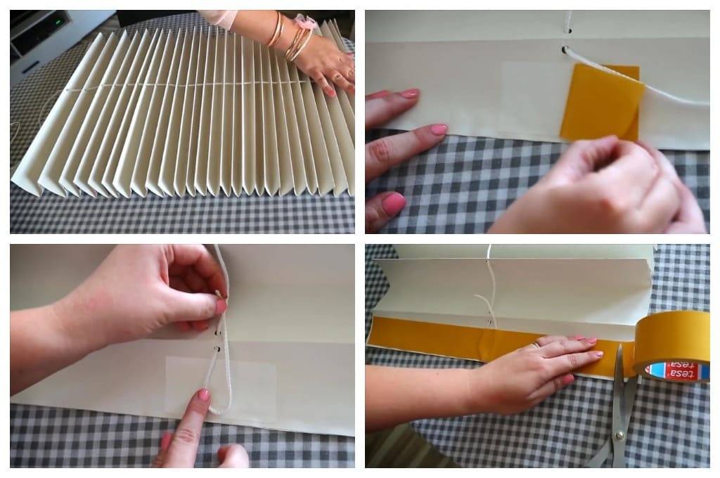 Как сделать рулонные шторы своими руками