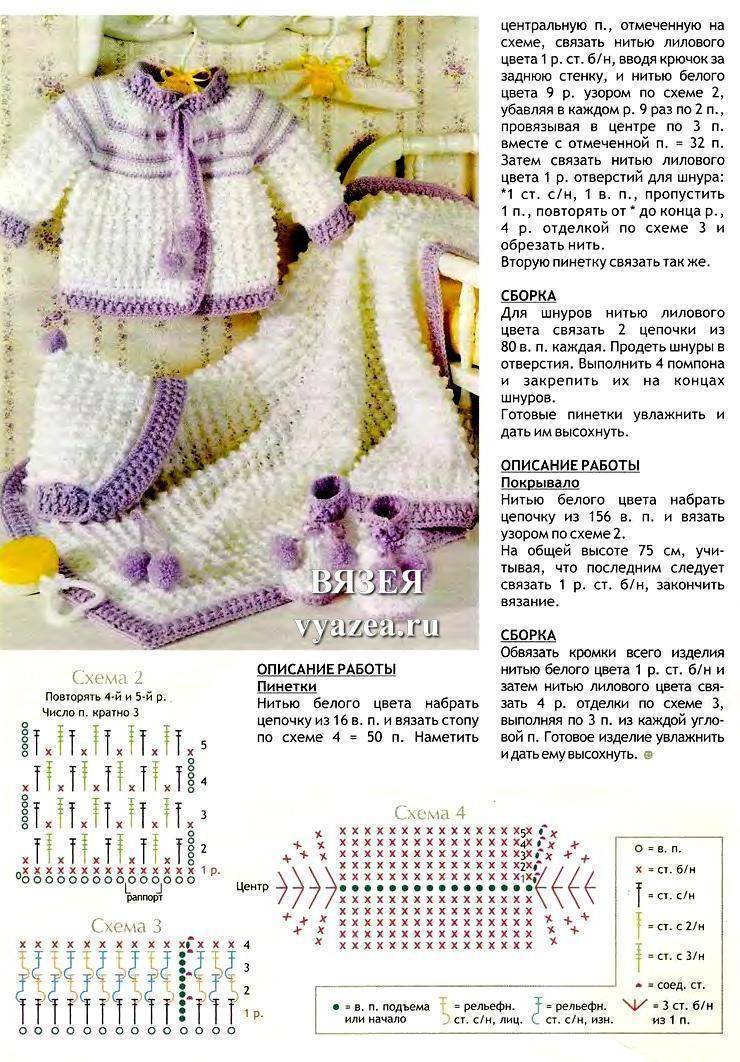 Схемы вязаной одежды