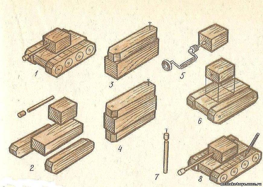 Проект по технологии 6 класс для мальчиков из дерева танк