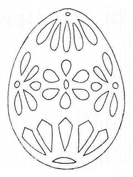 Пасхальные вытынанки: шаблоны для вырезания пасхальных яиц, зайцев, птичек и цветов | крестик