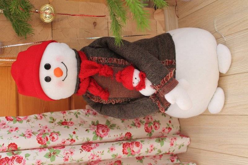 Снеговики к новому году своими руками: варианты изготовления и пошаговые инструкции