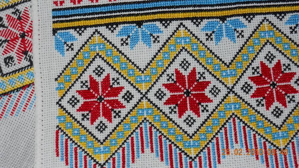 Украинская народная вышивка.Виды орнаментов