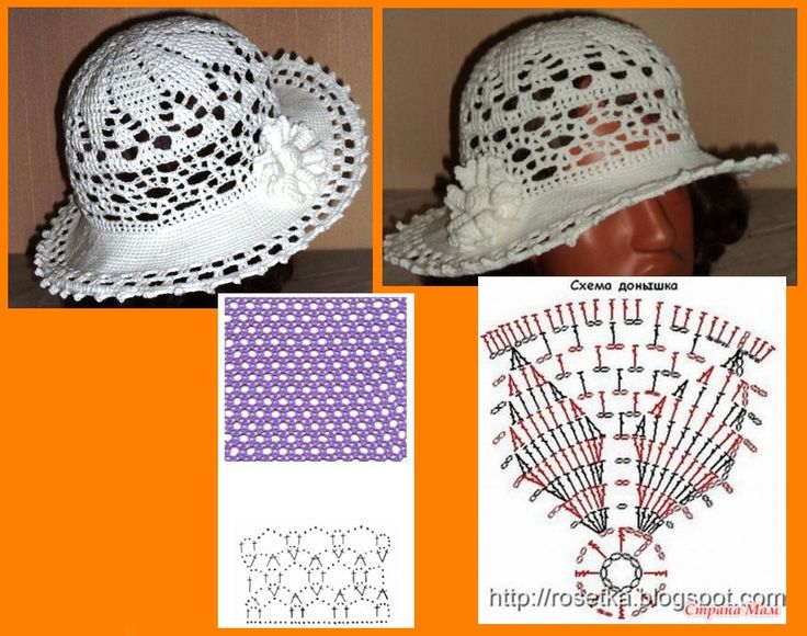 Шляпка крючком для девушки свадебная. летние шляпы для женщин крючком: мастер-классы для рукодельниц со схемами и описанием работы.