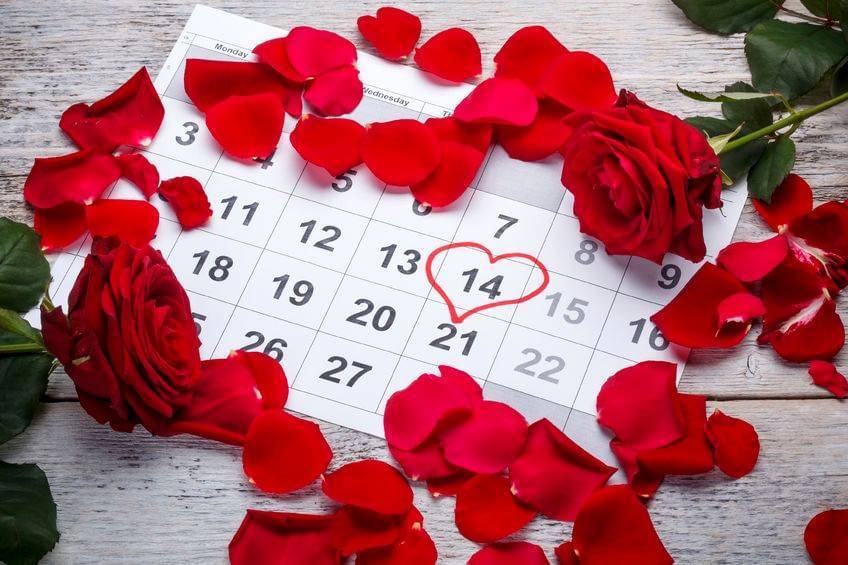 14 февраля - день всех влюбленныхи или день святого валентина