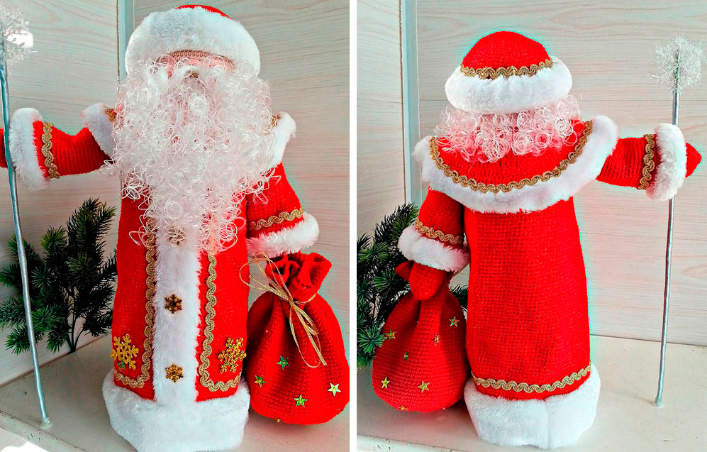 Дед Мороз своими руками из чего угодно: домашний мастер-класс с фото и видео