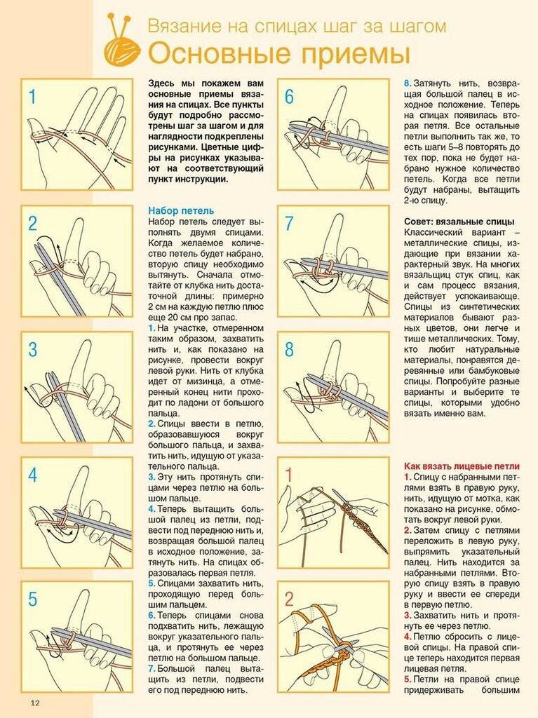 Чулочная вязка спицами для начинающих: пошаговая инструкция