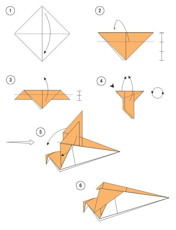 Голубь оригами своими руками: как сделать из бумаги, пошаговая инструкция