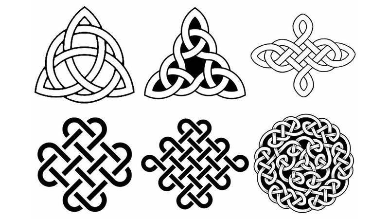 Кельтские узоры спицами: схема и описание вязания | все о рукоделии