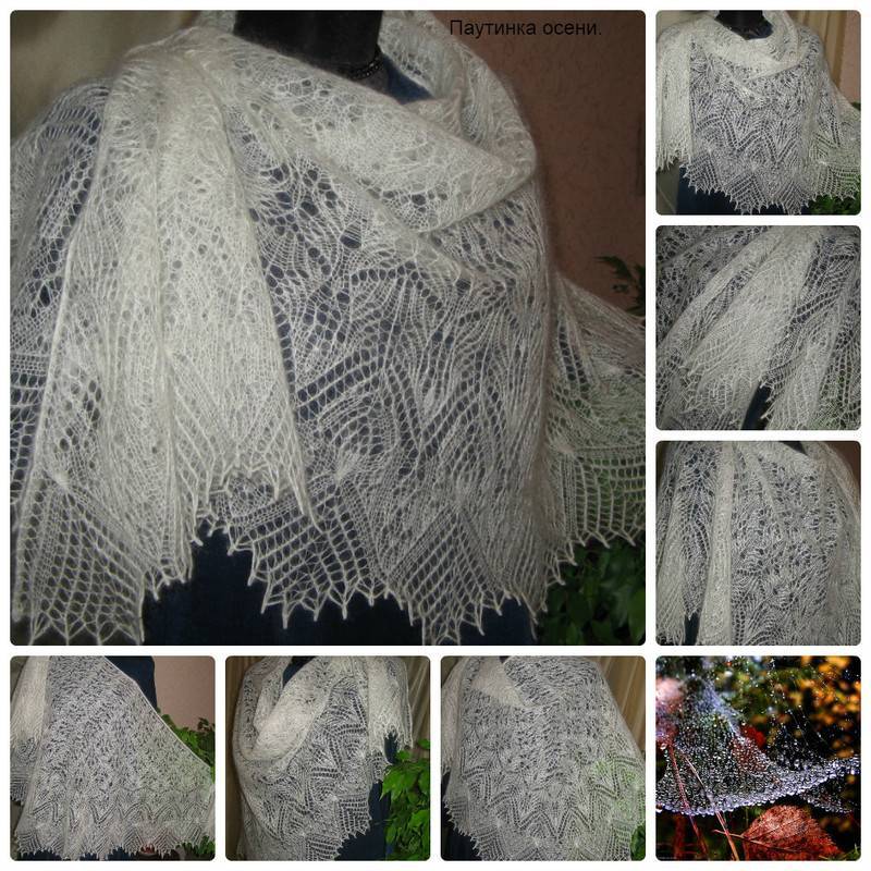 Вязание из мохеровой пряжи: шаль, свитер и схемы узоров