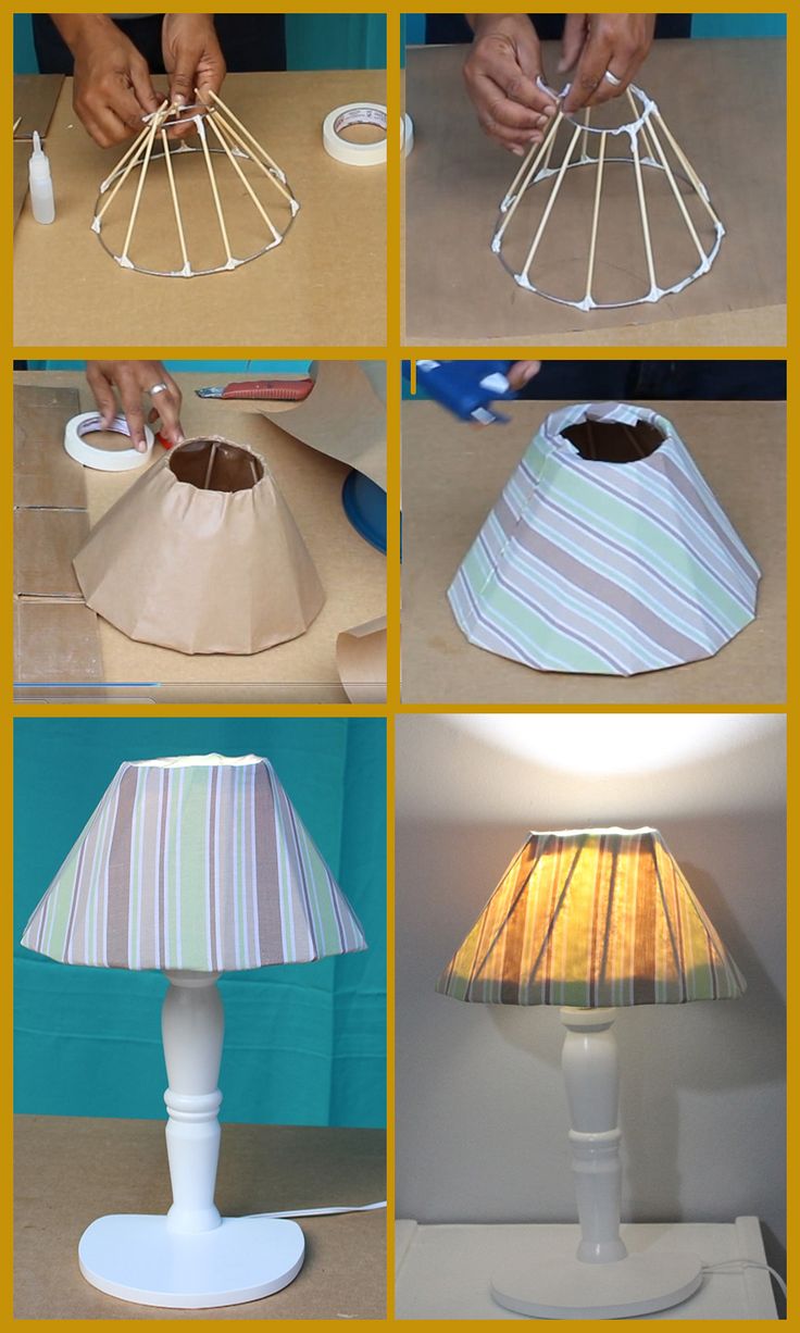 Абажур своими руками: простые шаги по созданию стильного и оригинального оформления напольных и настольных ламп
