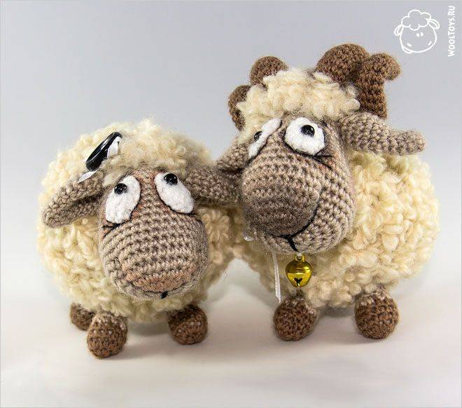 Вязанные овечки - коробочка идей и мастер-классов