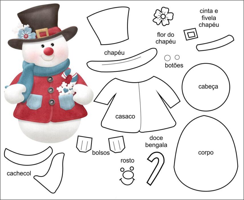 Новогодние игрушки из фетра: шаблоны, выкройки, схемы и мастер-классы