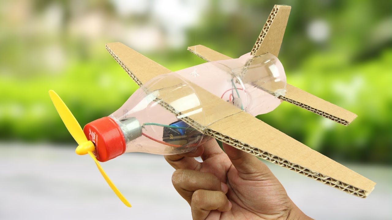 Самолет своими руками из подручных материалов: схема и фото-подборка