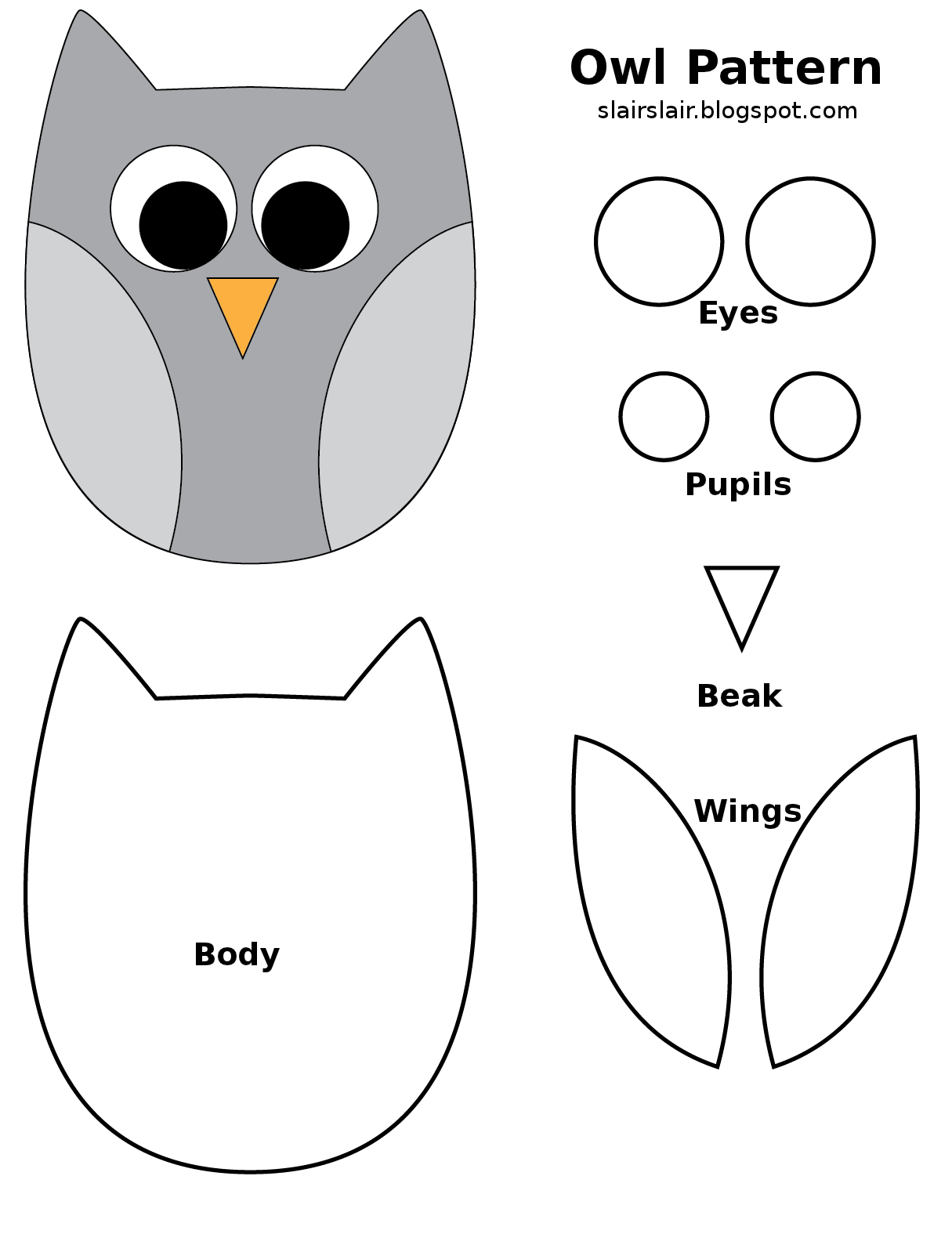 Подушка сова своими руками: схема, выкройки и пошаговая инструкция